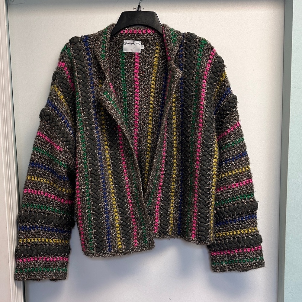 Sara Multicolor Striped Blazer